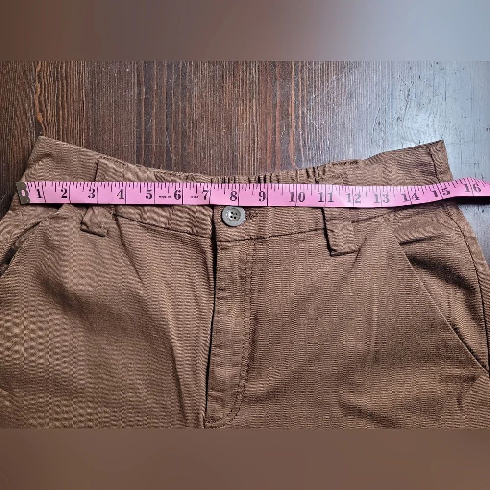 Urban Outfitters BDG Brown Utility Cargo High-Rise Pants Large - Picture 9 of 10